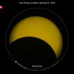 Solar Eclipse, April 2024 - 1