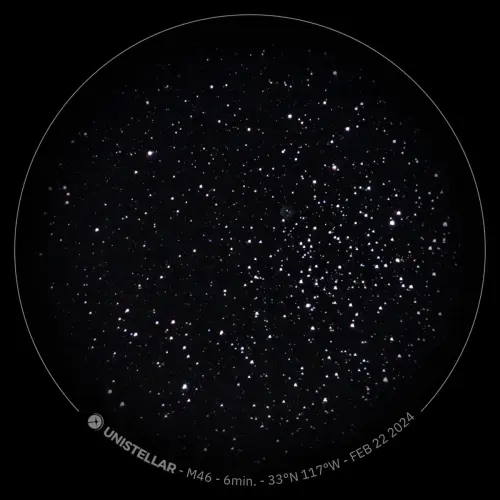 M46 - Open Cluster  Planetary Nebula