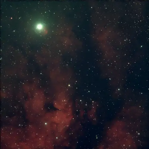 Star - Sadr  Nebula LBN 249 (Inchworm Cluster)